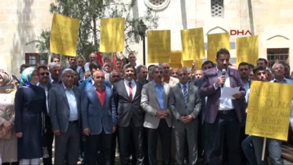 Kilis'te Ak Partililerden İdam Protestosu