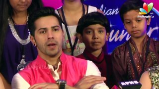 Varun Dhawan, Shraddha Kapoor Promote 'ABCD 2' at Auditions of Indian Idol Junior 2