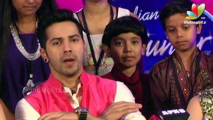 Varun Dhawan, Shraddha Kapoor Promote 'ABCD 2' at Auditions of Indian Idol Junior 2