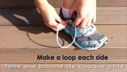 Découvrez l'utilité de vos derniers trous de lacets
