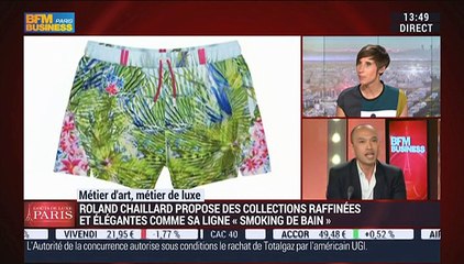 Métiers d'art, Métiers de luxe: créateur de costume de bain sur-mesure, Roland Chaillard - 18/05
