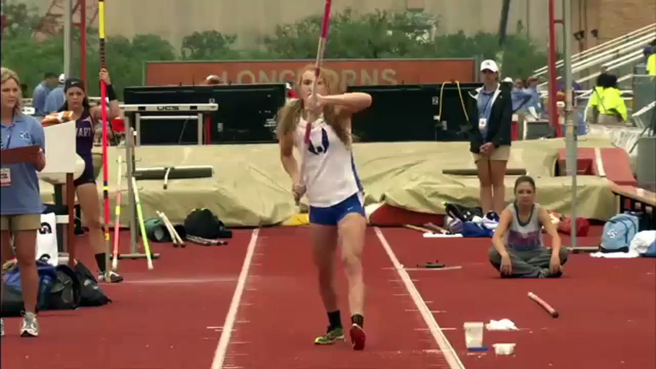 Saut à la perche: Aveugle, Charlotte Brown (17ans), passe 3m50 et remporte une médaille