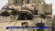 Joint military exercise between US and Georgian troops