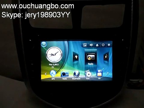 Ouchuangbo car stereo tape recorder Hyundai Accent change Wallpaper