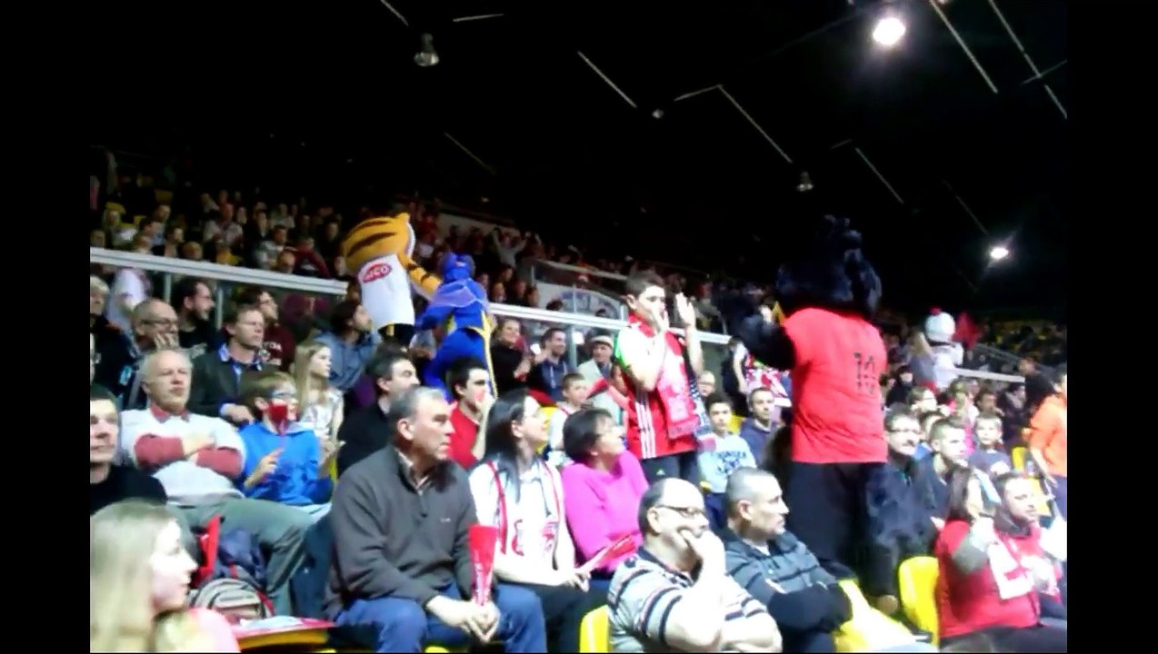 Mascottes sportives du Bas Rhin à la SIG BASKET FRANCE 2015