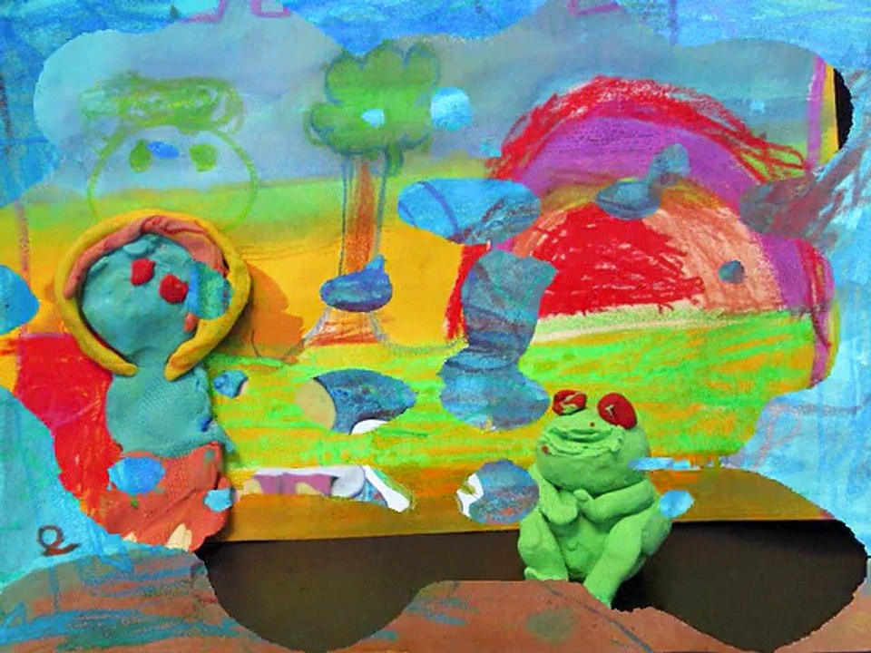 la grenouille à grande bouche