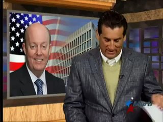TV Martí Noticias — John Caulfield, jefe de la SINA visita Radio y Televisión Martí