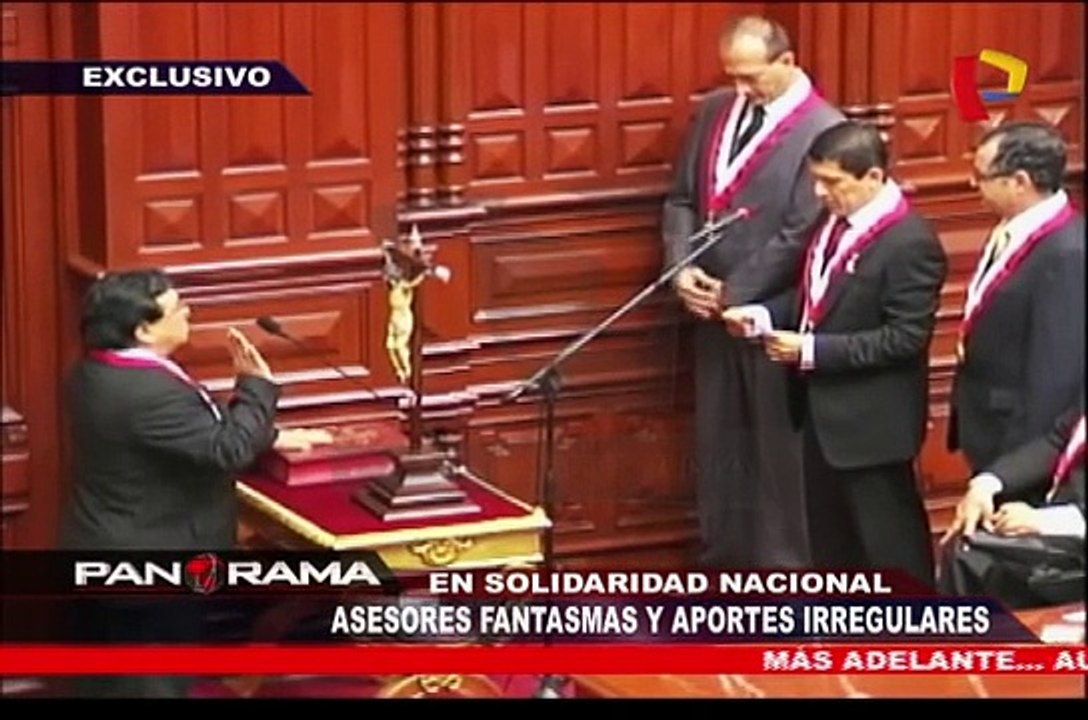 [Panorama] Asesores fantasmas y aportes irregulares en Solidaridad Nacional