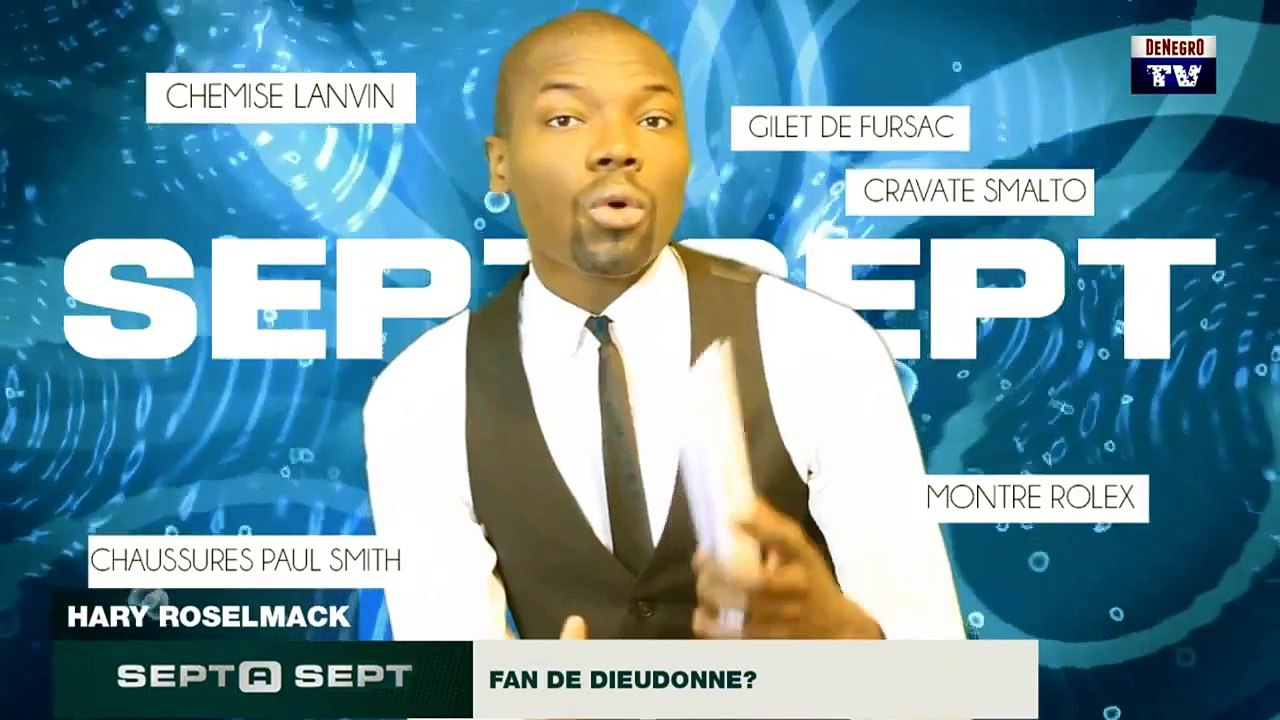 [Humour] Dieudonné - Sept à Huit TF1 Hary Roselmack