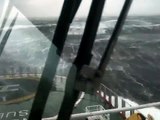 10 Meter high waves in the north sea on sub sea 7