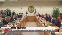 Kerry warns of stronger sanctions for N. Korea