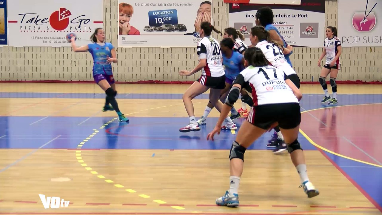 Les handballeuses de Cergy rétrogradent en N1