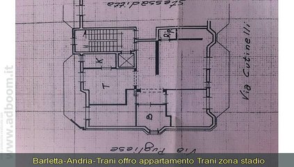 Descargar video: BARLETTA-ANDRIA-TRANI, TRANI   APPARTAMENTO  TRANI  ZONA STADIO MQ 122 EURO 175.000