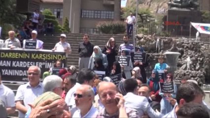 Afyonkarahisar - Mursi'ye İdam Kararını Protesto Ettiler
