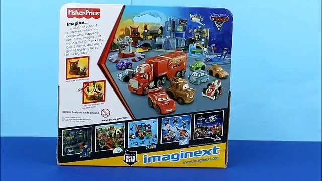 Imaginext Mater & Gong Disney Pixar Cars 2 Fisher Price with Sumo Wrestler Cars Tokyo