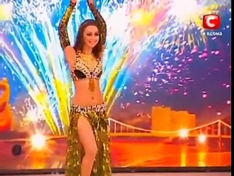 world's beautiful belly dancer on ukraine's got talent
