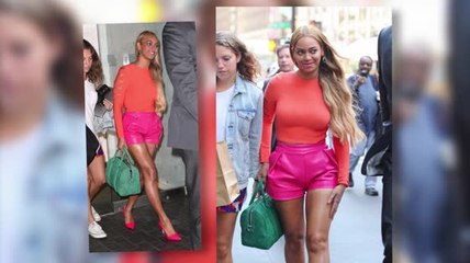 Beyoncé vestida muy colorida causa caos entre los fanes