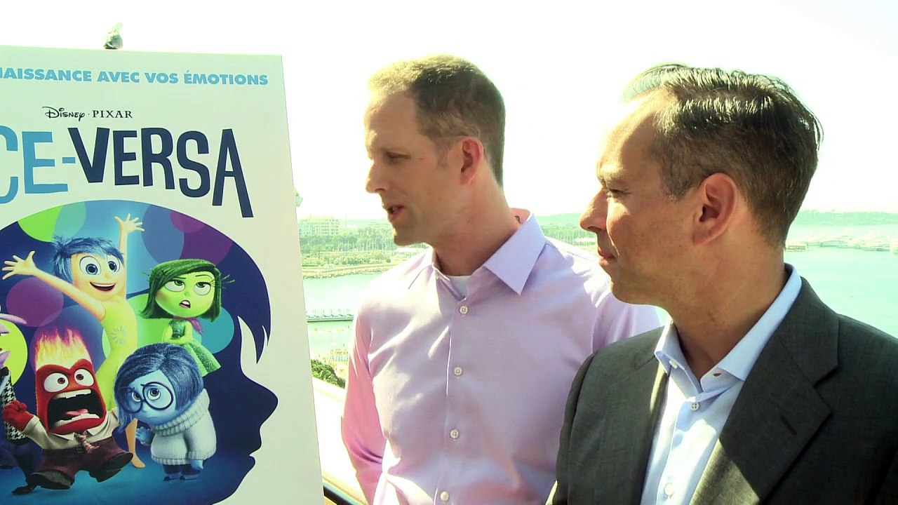 Cannes 2015: interview de Pixar pour le film "Vice-versa"