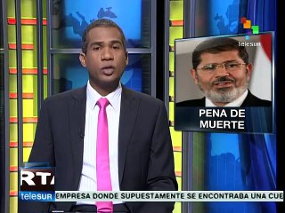 Egipto: Pena de muerte a Mursi será dictaminada por el Gran Muftí