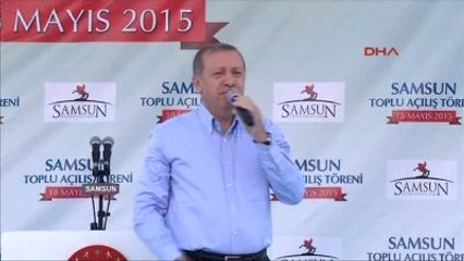 Samsun - Cumhurbaşkanı Erdoğan Toplu Açılış Töreninde Konuştu 2