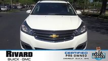SOLD - USED 2014 CHEVROLET TRAVERSE LT for sale at Rivard Buick GMC #P5853