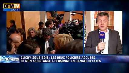 Clichy-sous-Bois: "Un soulagement pour mes collègues et pour les policiers en général"