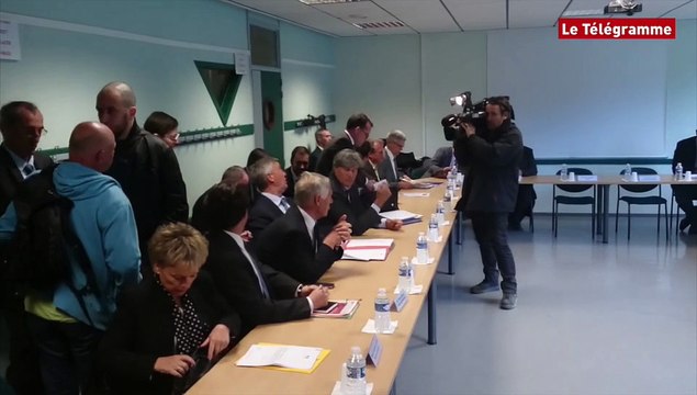 Pontivy. Le ministre Stéphane Le Foll à la rencontre des responsables de l'agriculture bretonne