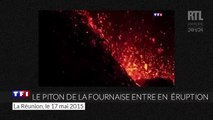 L'éruption du Piton de la Fournaise