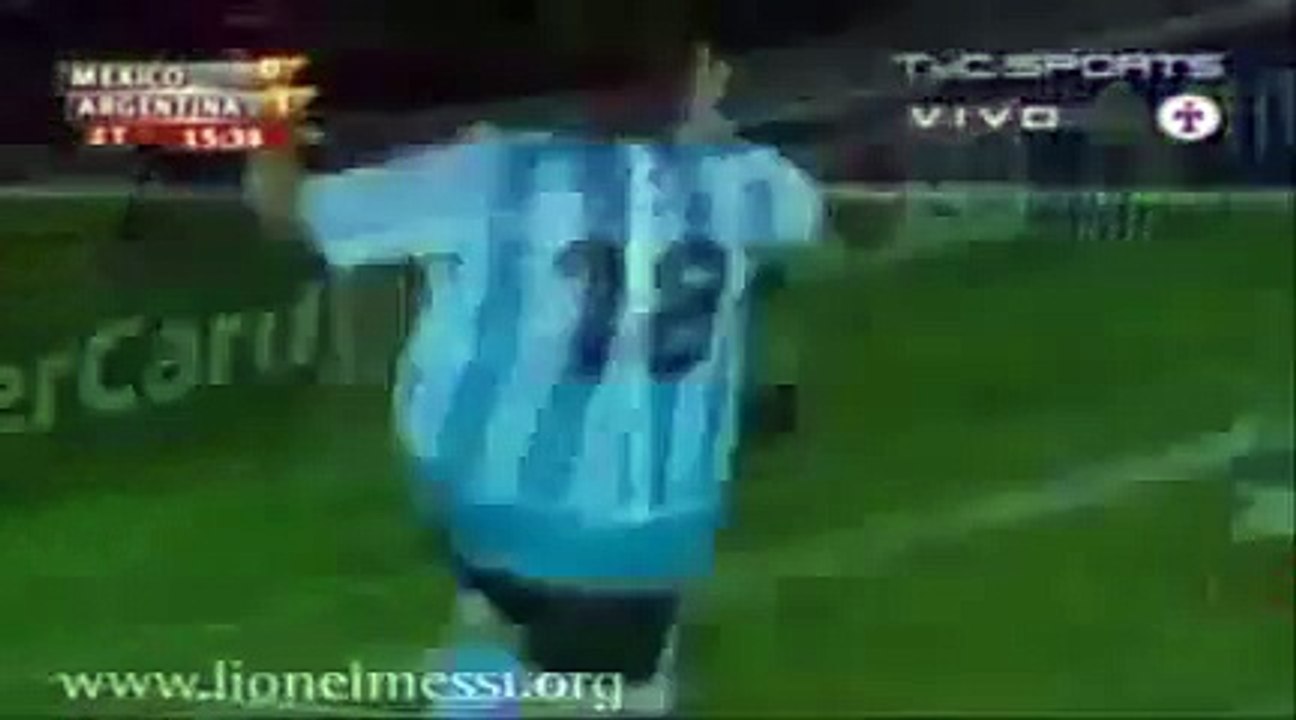 Gol de Lionel Messi a México (Copa América 2007)
