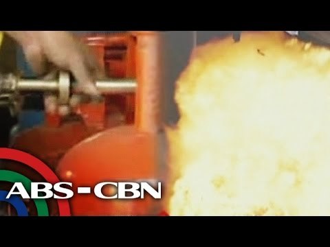 Proper handling of LPG tanks