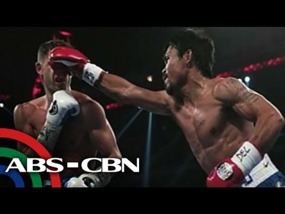 Pacquiao 6 na beses pinabagsak si Algieri