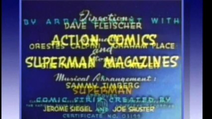 "THE BULLETEERS" a SUPERMAN Cartoon Classic (1942)