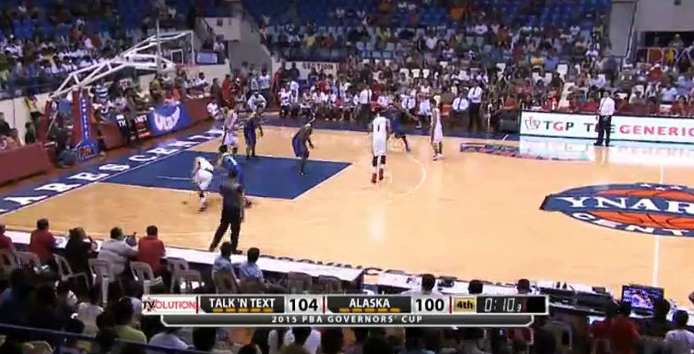 JV Casio Clutch 3 Point shot | Talk n Text vs Alaska | Governor's Cup May 18,2015