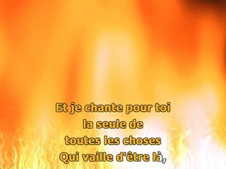 KARAOKE CARLA BRUNI - L'amoureuse