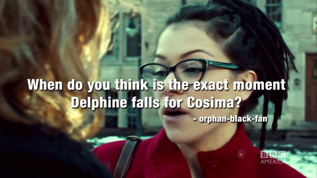 EVELYNE BROCHU on Her Magical Hair & Kissing Tatiana Maslany - Ask ORPHAN BLACK: Cophine Edition