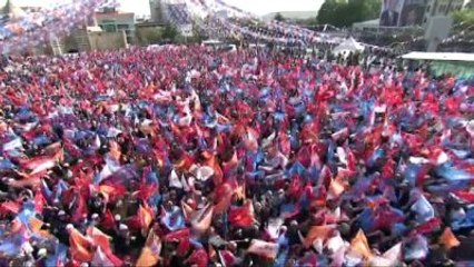Davutoğlu, AK Parti Kırşehir Mitingi'ne Katıldı
