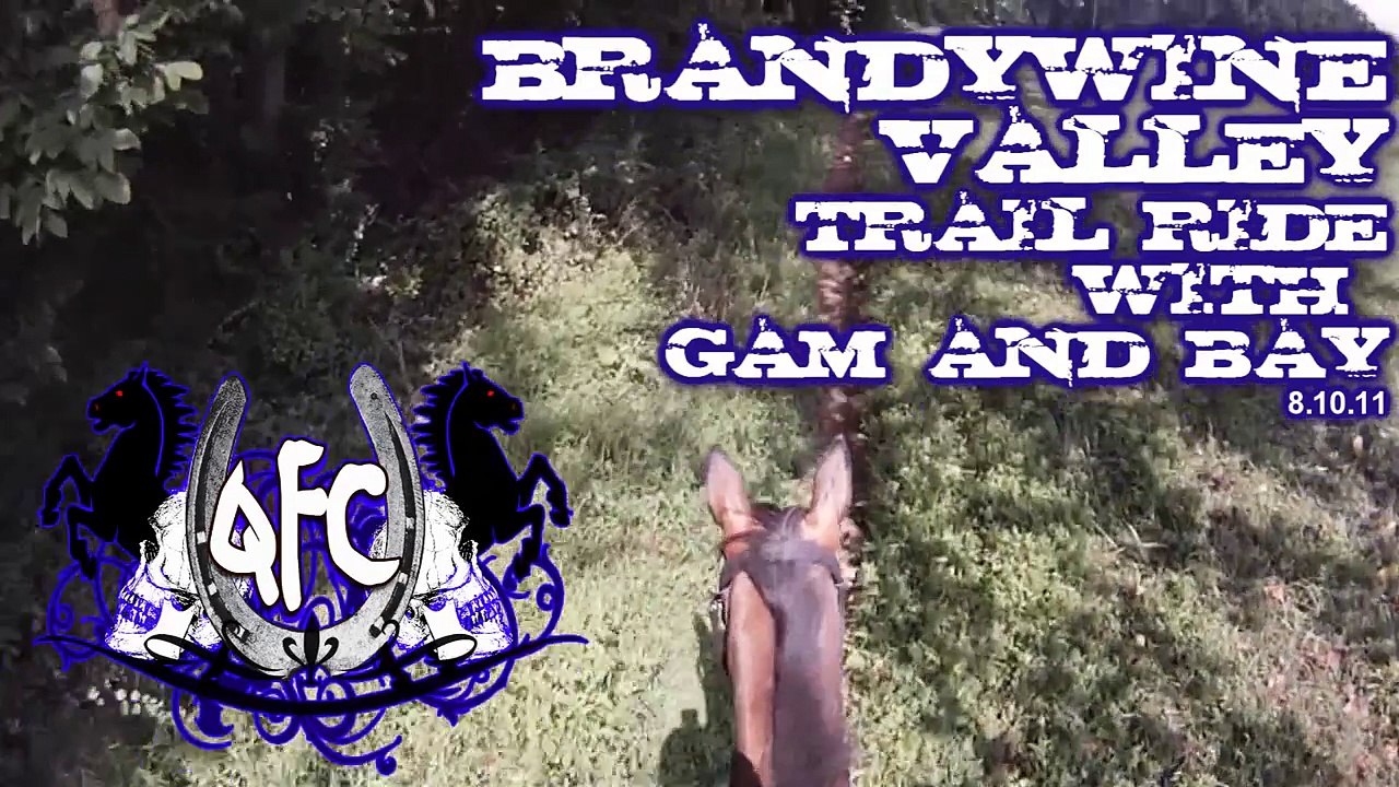 [Overcoming All Obstacles] Brandywine Valley Horse Trail Ride with Gam and Bay 8/10/11