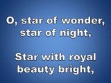 We Three Kings w lyrics piano worship video