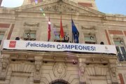 El Real Madrid celebra la novena Copa de Europa