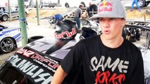 Mad Mike RedBull RX7, Extended Interview - D1NZ Drifting Round 2 - Pukekohe Raceway 2011