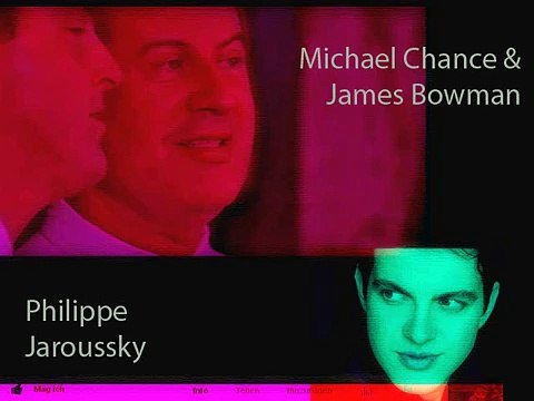 Philippe Jaroussky parle de son collègue James Bowman + Stabat Mater (Kirkby/Bowman)