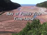 Bay of Fundy Tide, Time-lapse, Fundy National Park