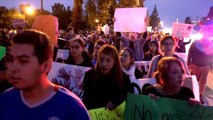 Hundreds protest in Santa Ana over missing Mexican students