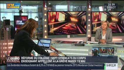Frédérique Rolet, secrétaire nationale du SNES-FSU (2/3) - 18/05