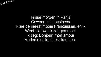 KENNY B - PARIJS (LYRICS)