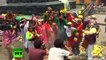 Chamanes peruanos hacen ritual contra las profecías mayas del fin del mundo en 2012
