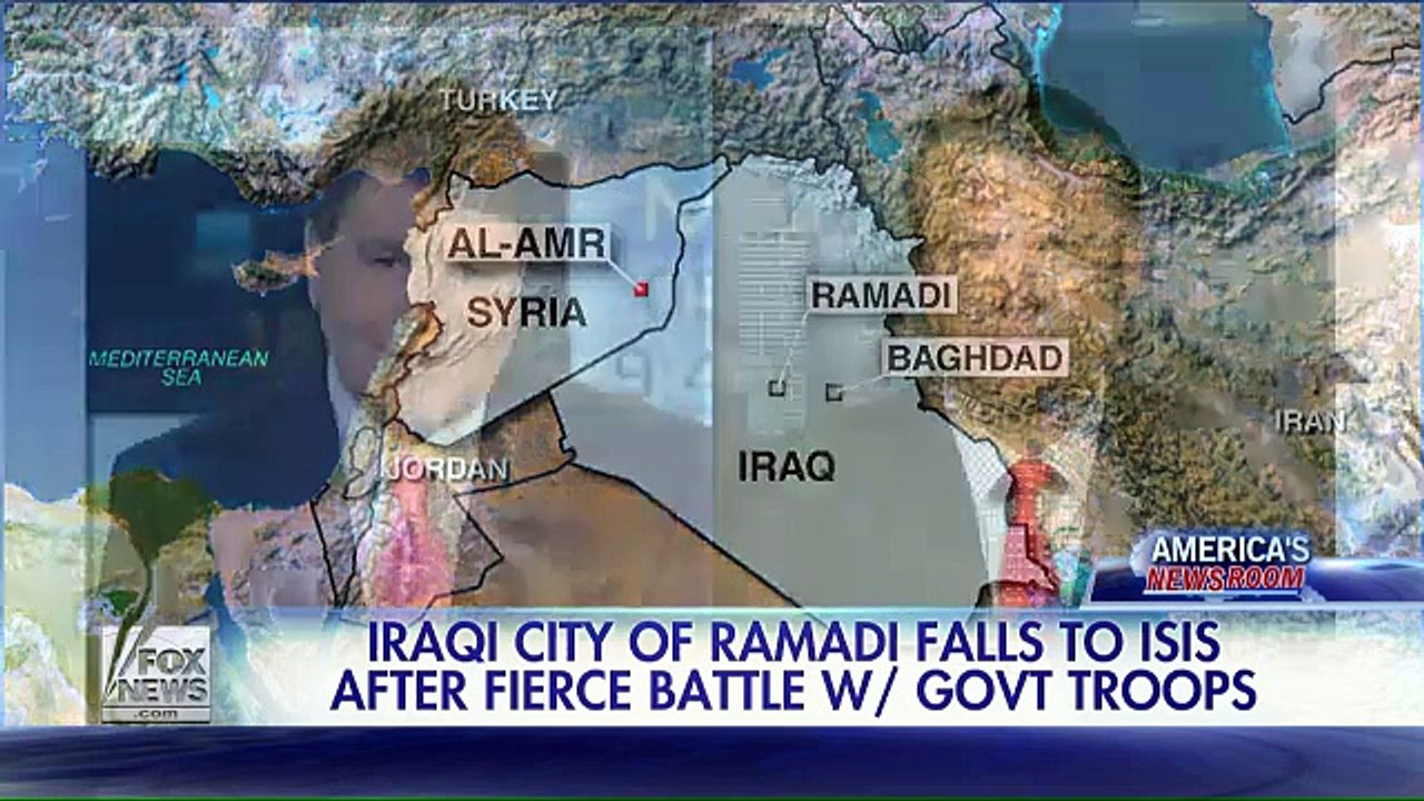 Iraqi forces flee as ISIS gains control of Ramadi, US official says