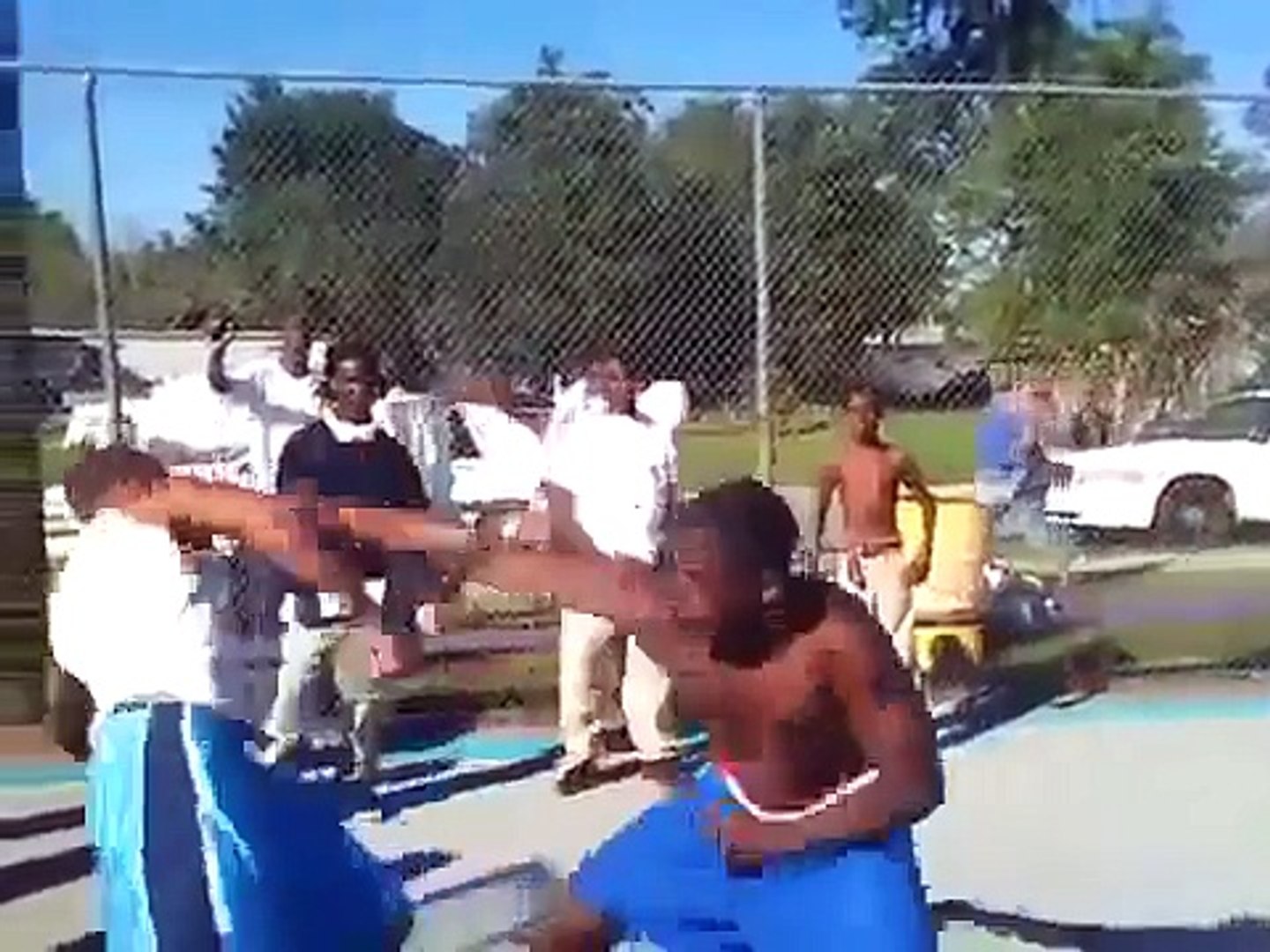 ⁣Basketball Ghetto Fight on basketball court Revealed