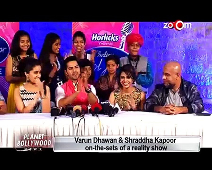 Varun Dhavan and Shradha Kapoor On the Sets Of TV Reality Show