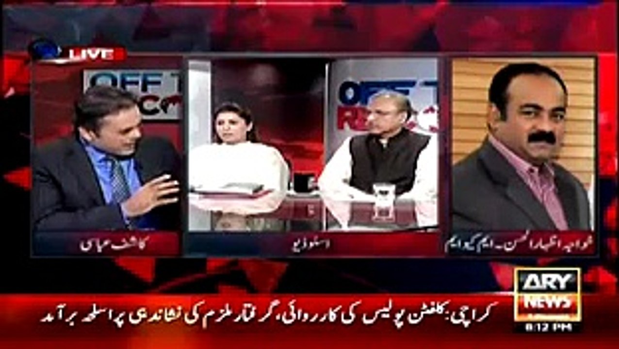 See How Shazia Murree is Trying to Switch the Topic When Kashif Abbasi asked about Criticism of Core Commander of Karachi on Sindh Govt